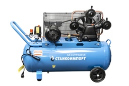 Компрессор поршневой 220 В реcивер 100 л 445л/мин ACH44513